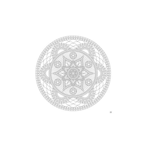 100 dessins à colorier - Mandalas Zen 12