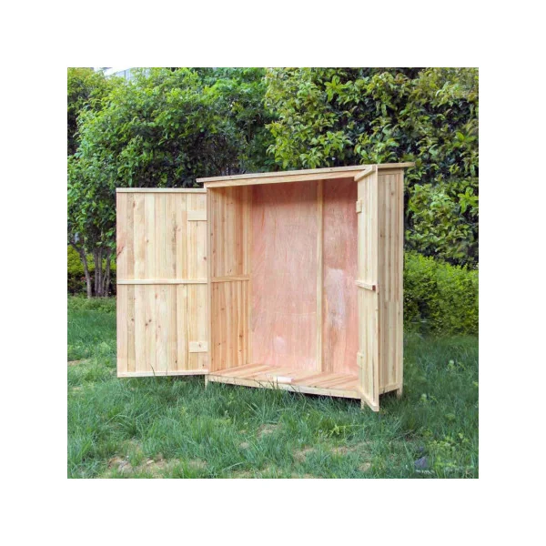 Armoire de jardin bois naturel de sapin Armoire en bois armoire extérieure armoire jardin armoire de jardin armoire de rangement