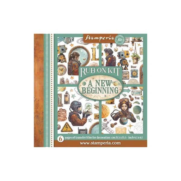 Assortiment de Rub On « A New Beginning »