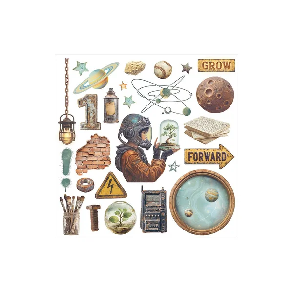 Assortiment de Rub On « A New Beginning »