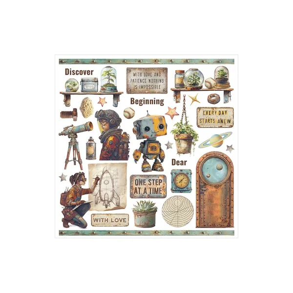 Assortiment de Rub On « A New Beginning »