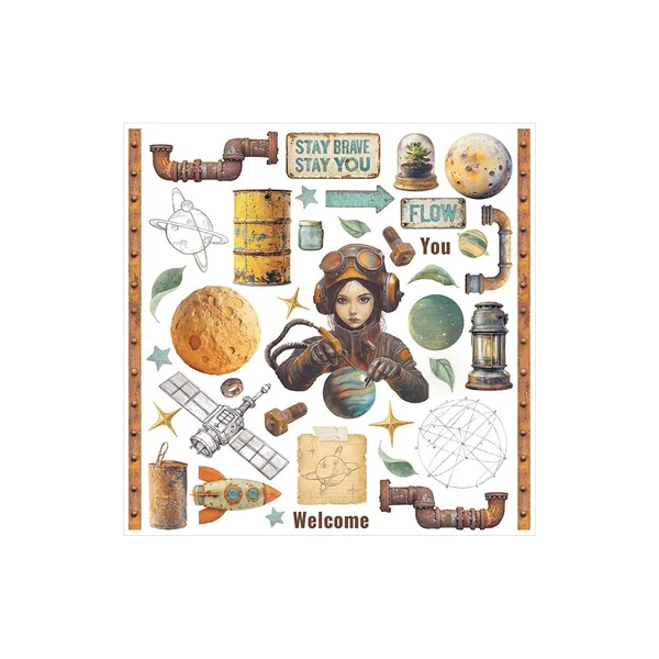 Assortiment de Rub On « A New Beginning »