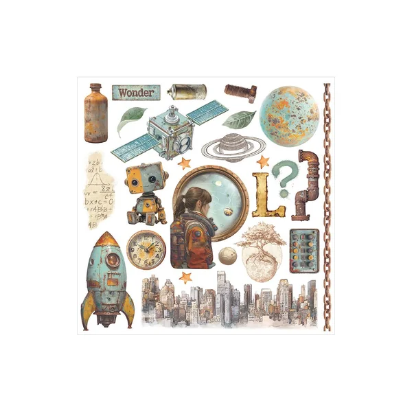 Assortiment de Rub On « A New Beginning »