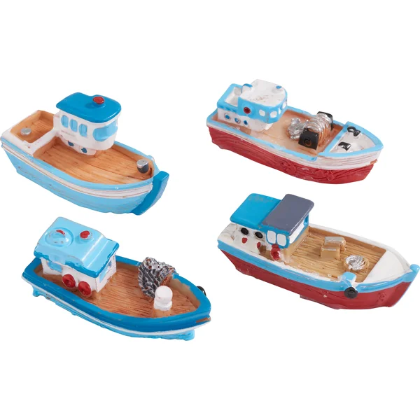 Bateau de pêche miniature
