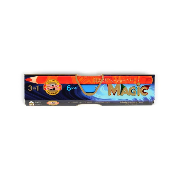 Boîte 6 crayons magic