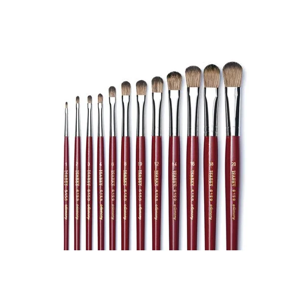 Brosse usée bombée Memory série 6159 - Isabey
