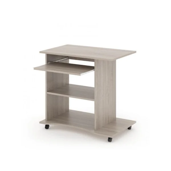 Bureau informatique chêne table d'ordinateur bureau informatique
