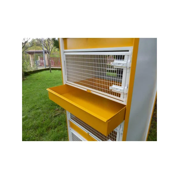Cage d'élevage pour rongeurs 4 boxs