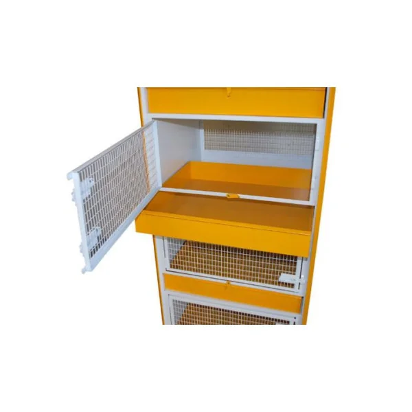 Cage d'élevage pour rongeurs 4 boxs