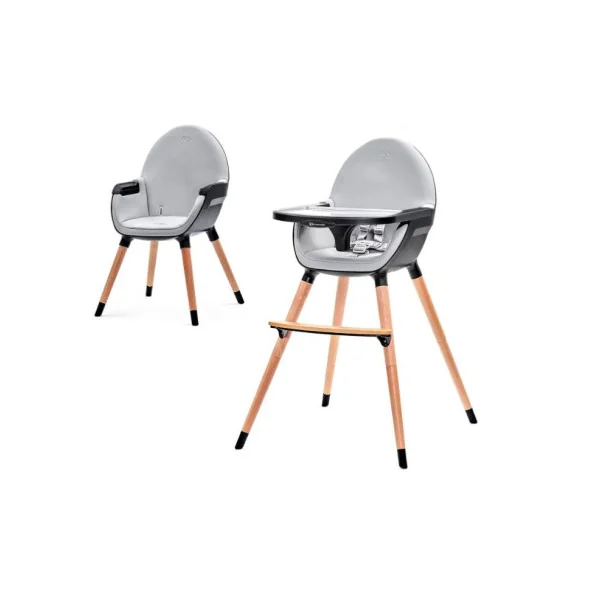 Chaise haute évolutive et réglable gris et noir chaise bébé chaise haute enfant