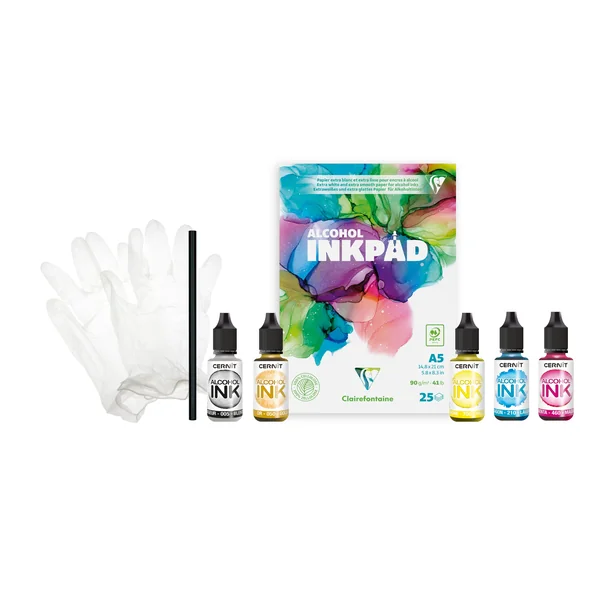 Coffret Starter set Alcool Cernit & Clairefontaine