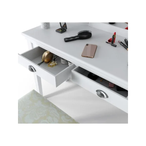 Coiffeuse table maquillage avec tabouret