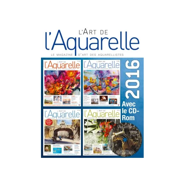 Collection 2016 complète - L'Art de l'Aquarelle