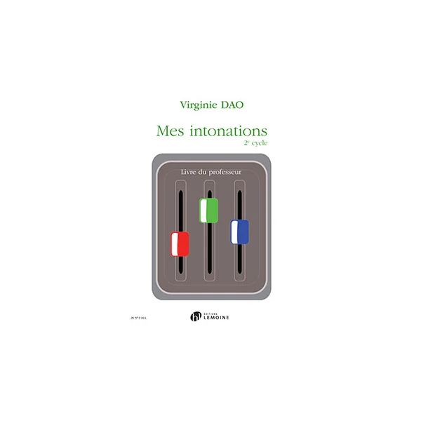 Dao V. Mes Intonations 2ME Cycle Professeur