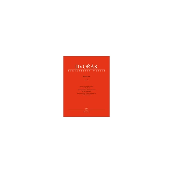 Dvorak A. Romance OP 11 Violon-1