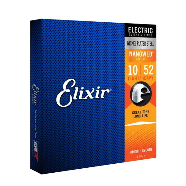 Electric (6) Nanoweb Nickel Plated Steel 10-52 - jeu de 6 cordes