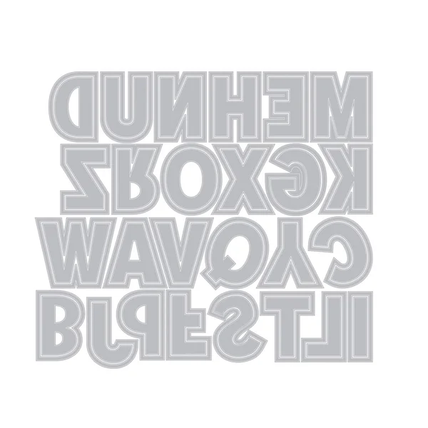 Gabarit d’estampe Sizzix Thinlits « Alphabet by 49 and Market »
