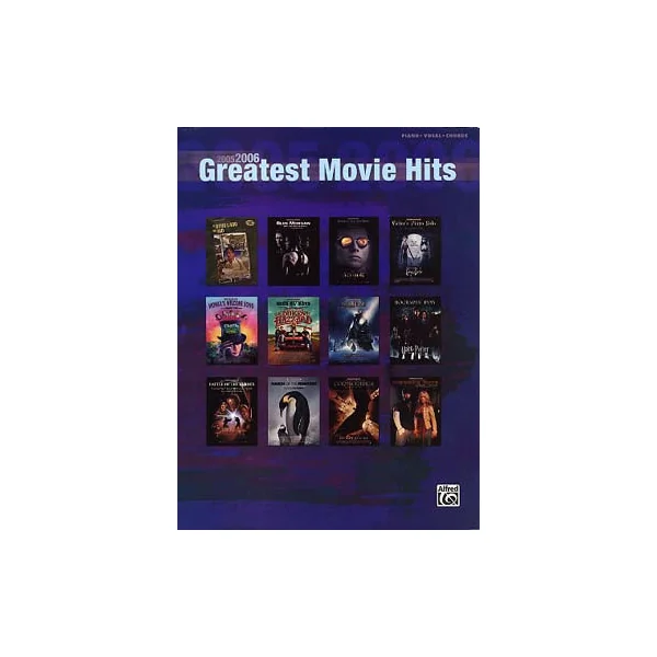 Greatest Movie Hits Easy Piano