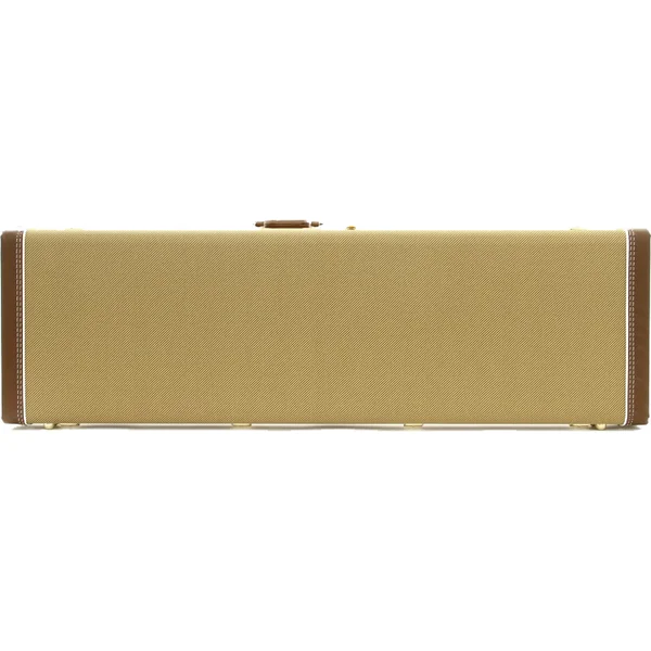 Jazz Bass Multi-Fit Hardshell Case - Tweed With Red Interior