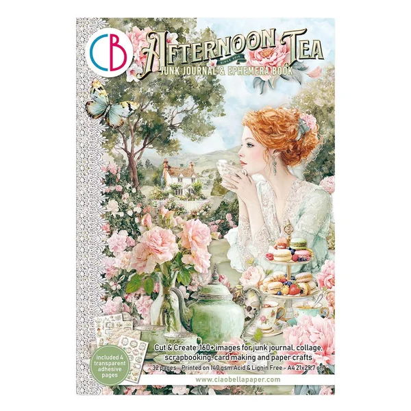 Junk Journal & Ephemera Book « Afternoon Tea »