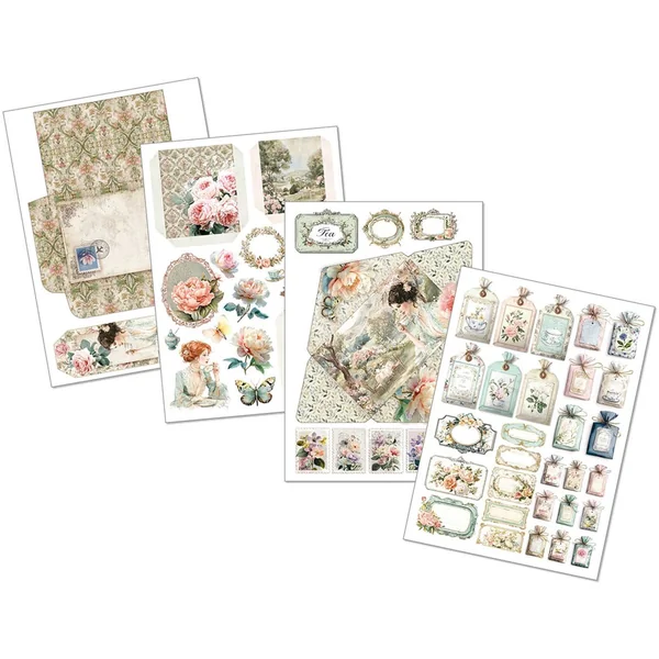Junk Journal & Ephemera Book « Afternoon Tea »