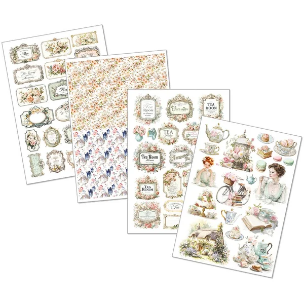 Junk Journal & Ephemera Book « Afternoon Tea »