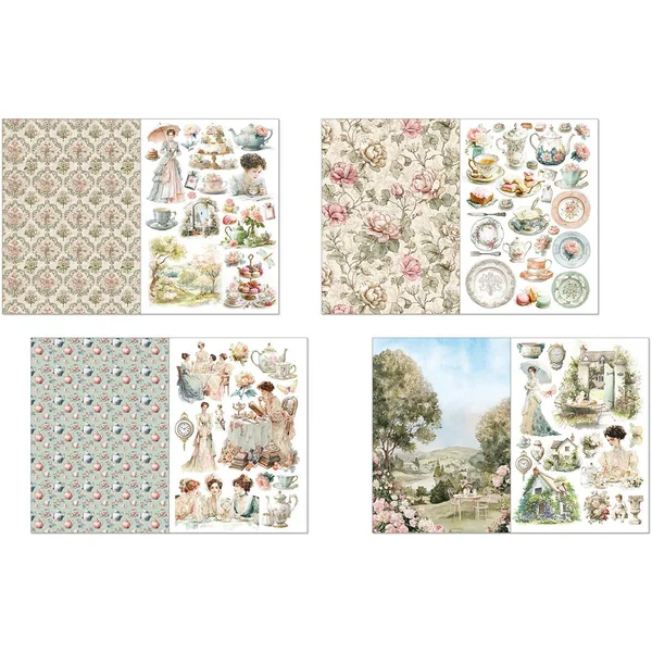 Junk Journal & Ephemera Book « Afternoon Tea »