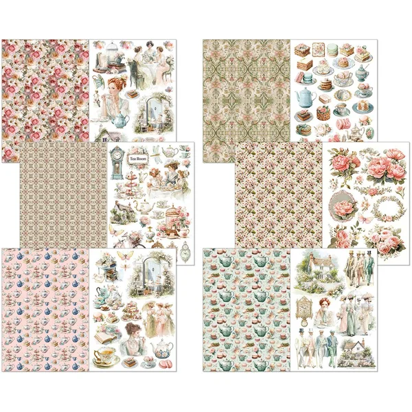Junk Journal & Ephemera Book « Afternoon Tea »