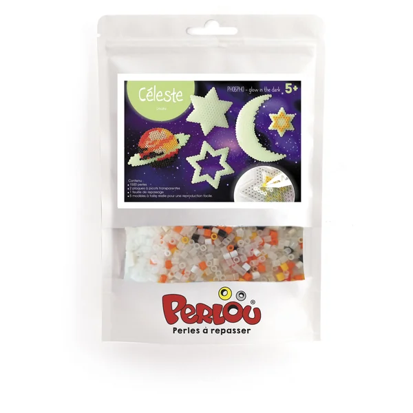 Kit Perlou Céleste Phospho (1000 perles)