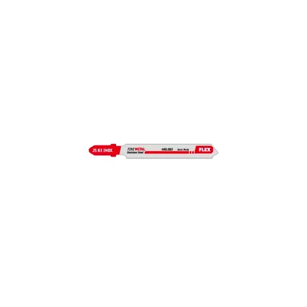Lames de scie sauteuse pour acier inoxydable JS 83 INOX VE3 (x3) - FLEX