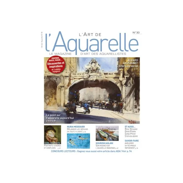L'Art de l'Aquarelle n°30