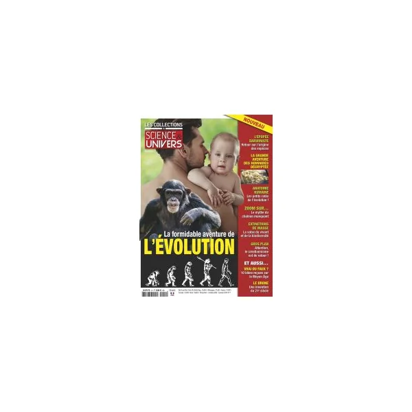 Les Collections de Sciences & Univers 01 - La formidable aventure de l'évolution