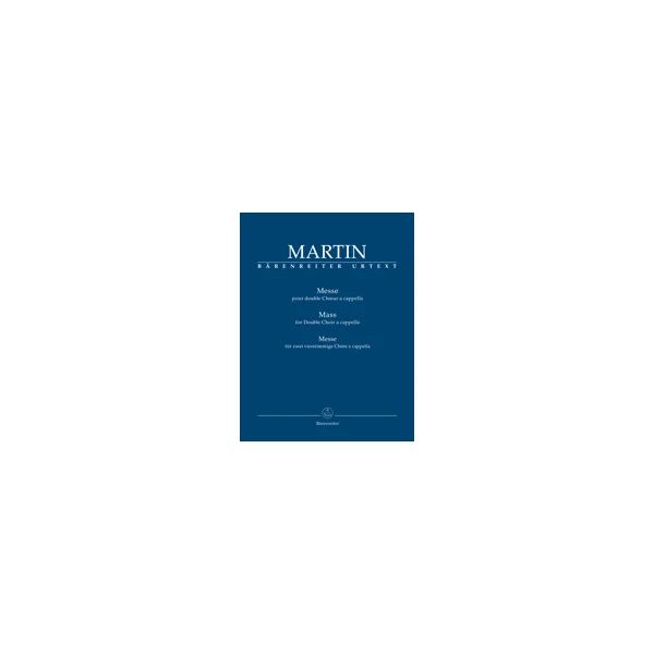 Martin F. Mass Choeurs A Cappella