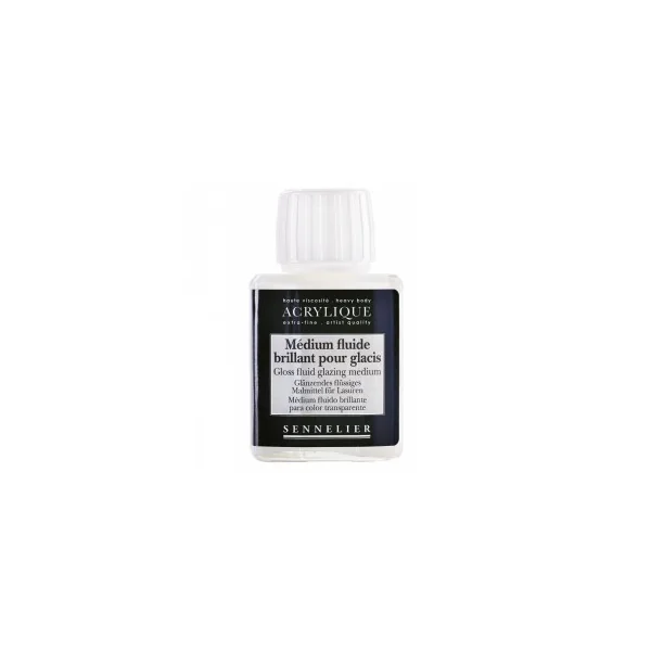 Medium Fluide Brillant pour glacis - Sennelier