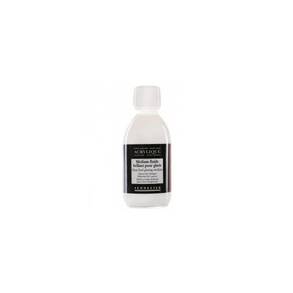 Medium Fluide Brillant pour glacis - Sennelier