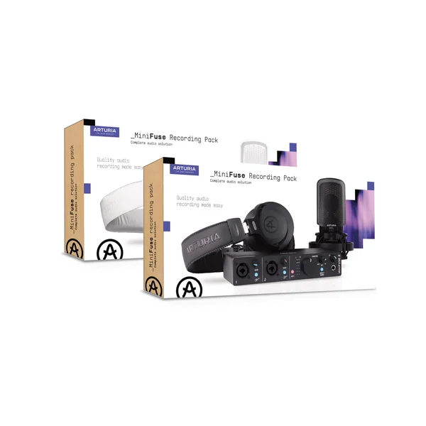 MiniFuse 2 Recording Pack White