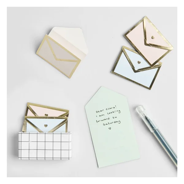Mini-lettres pastel