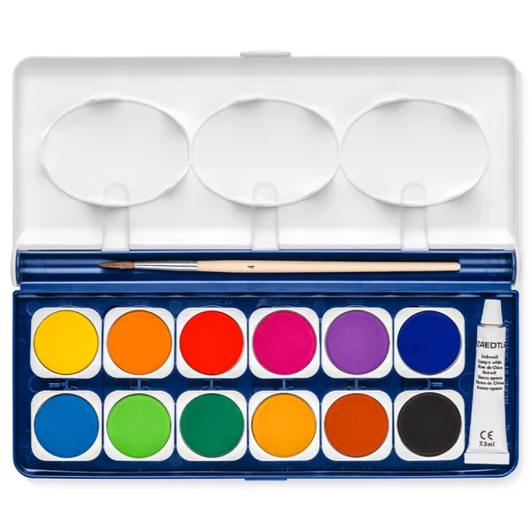 Noris Ensemble d'aquarelle 12 couleurs