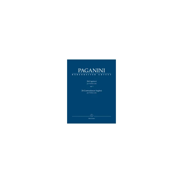 Paganini N. 24 Caprices OP 1 Violon-2