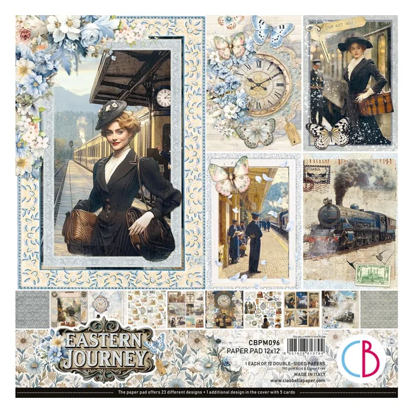 Papier scrapbooking « Eastern Journey »