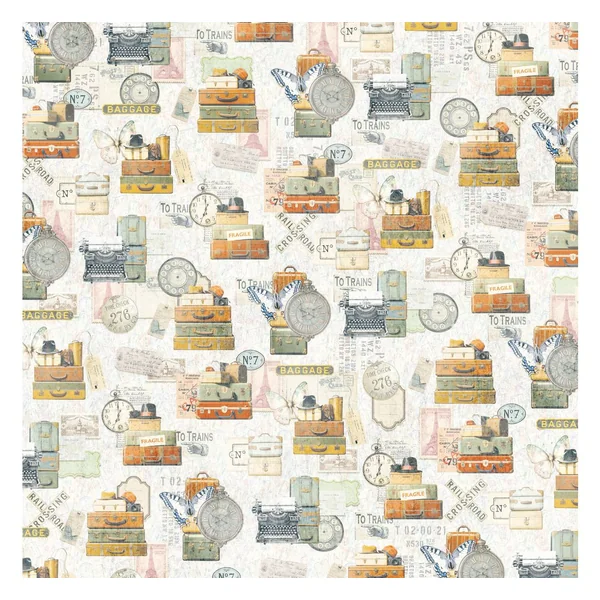 Papier scrapbooking « Eastern Journey »