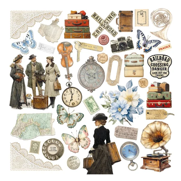 Papier scrapbooking « Eastern Journey »