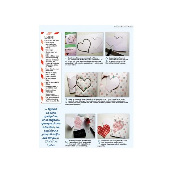 Passion Cartes créatives 44 - Vos modèles pour l'hiver : St-Valentin, anniversaire, goûters…