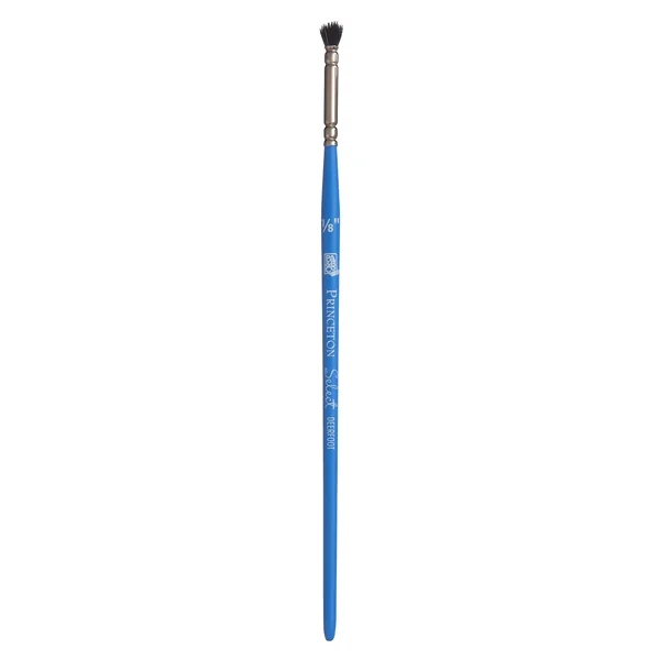 Pinceau Select 3750 mélange de poils synthétique et de raton laveur pied de biche manche court