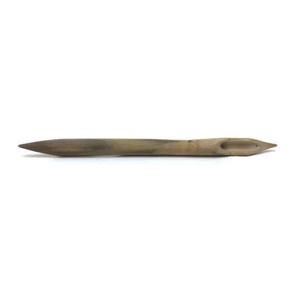 Plume bambou double pointe 15 cm