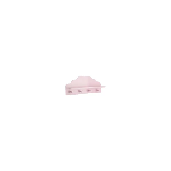 Porte manteaux enfant rose rêverie patère chambre enfant porte manteau mural