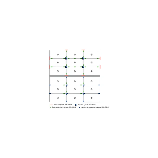 Praticable Outdoor 1 m x 0,5 m