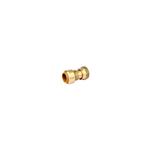 Raccord Toutub laiton union femelle tournant Ø12, filetage 20x27 - BOUTTÉ
