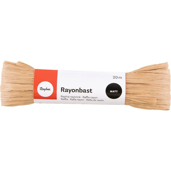 Raphia rayonne, mat
