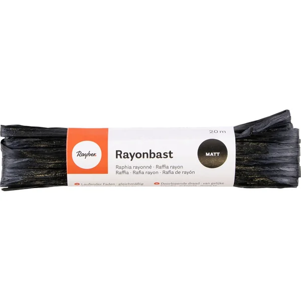 Raphia rayonne, mat